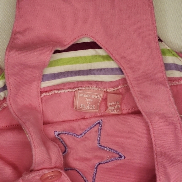 5/$30 CARTERS & PLACE 2pc Zipper Footie Overall - Picture 4 of 7